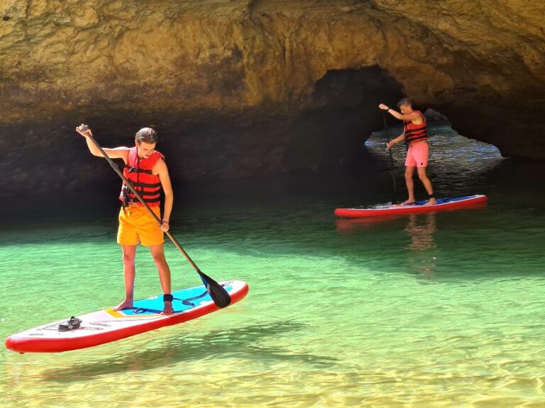 Albufeira: Stand Up Paddle Lesson And Coastal Tour Activity Overview