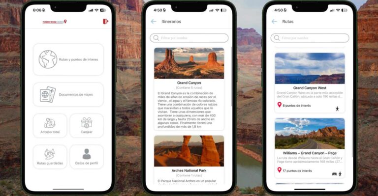 App Self Guided Road Routes Grand Canyon Navigating The Grand Canyon