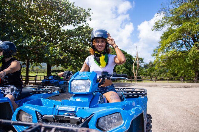 Atv With Dunns River Climb And Zipline From Island Village Overview Of Adventure