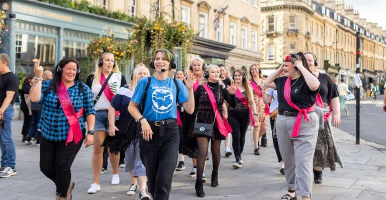 Bath: Silent Disco Guided Walking Tour Boogie Through Historic Bath