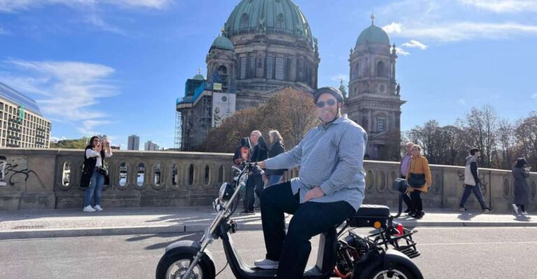 Berlin City: 2 Hour Guided Fat Tire E Scooter Tour Activity Overview