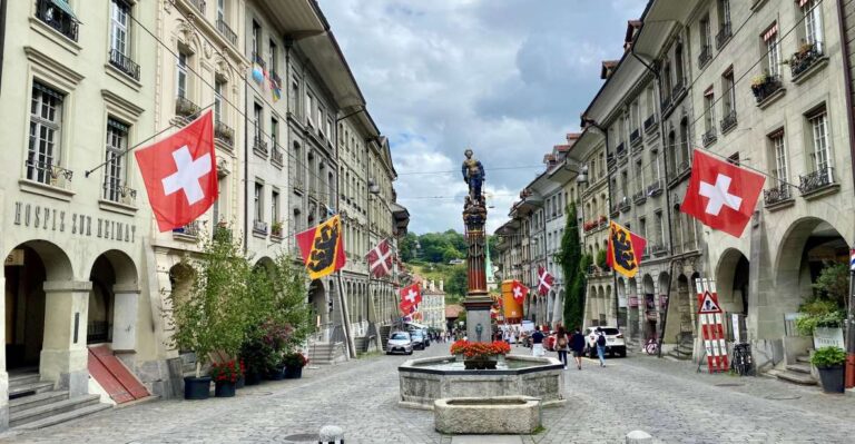 Bern Historical Unesco Old Town Private Tour Tour Overview