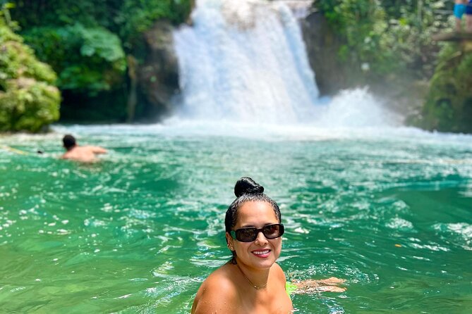 Blue Hole Waterfalls and Bamboo Rafting With Transportation - Inclusions and Exclusions