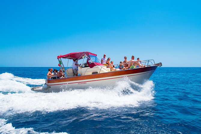 Boat Excursion Capri Island : Small Group From Naples Overview Of The Boat Excursion