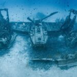 Boat For Scuba Divers. Airplanes And Coral Gardens Dive Activity Overview