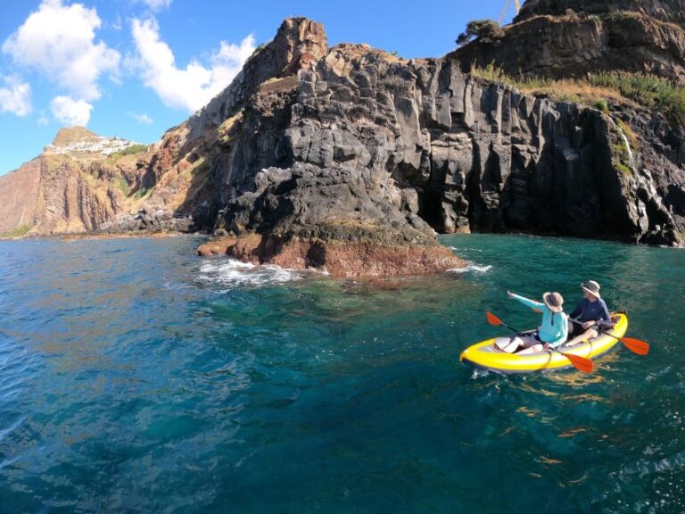 Câmara De Lobos: Private Guided Kayaking Tour In Madeira Tour Overview