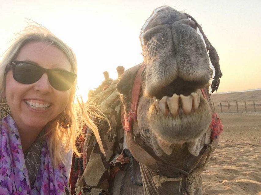 Camel Ride During the Sunset With Local Bedouin Dinner - Overview of the Experience