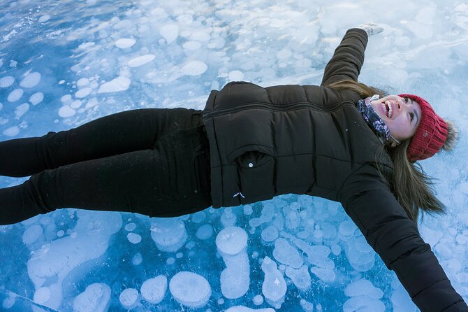 Canadian Rockies Abraham Lake Ice Bubbles Helicopter Tour - Tour Overview