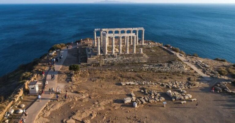 Cape Sounion Tour & Temple Of Poseidon Sunset & Audio Tour Tour Overview