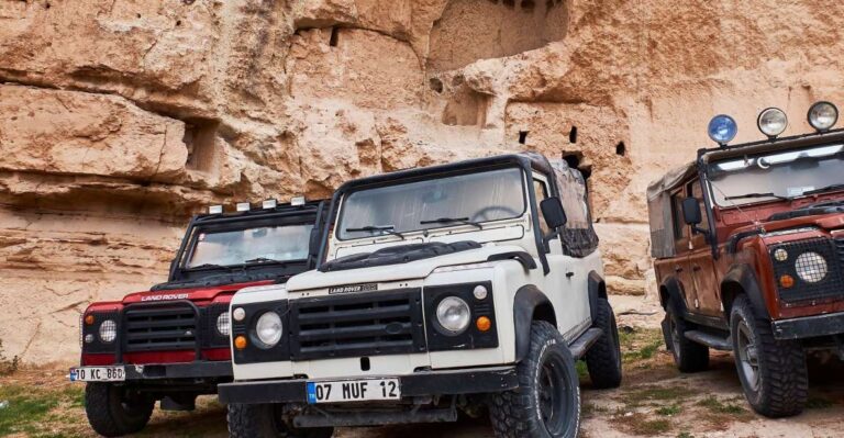 Cappadocia Half Day Jeep Off Road Adventure Exhilarating Off Road Excursion