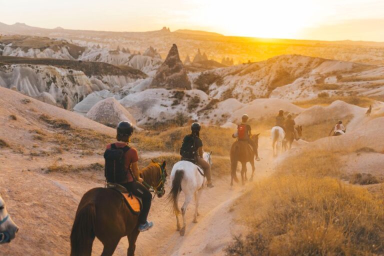 Cappadocia: Sunset Or Daytime Horse Riding Tour Equestrian Adventure In Cappadocia