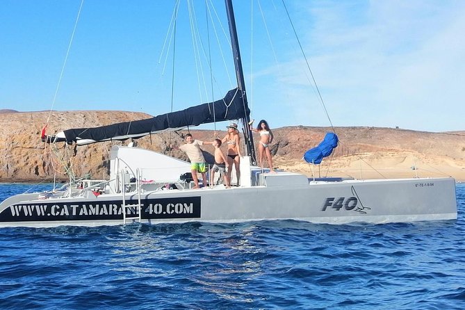 Catamaran F40 Lanzarote Sailing - Overview of Catamaran F40 Lanzarote