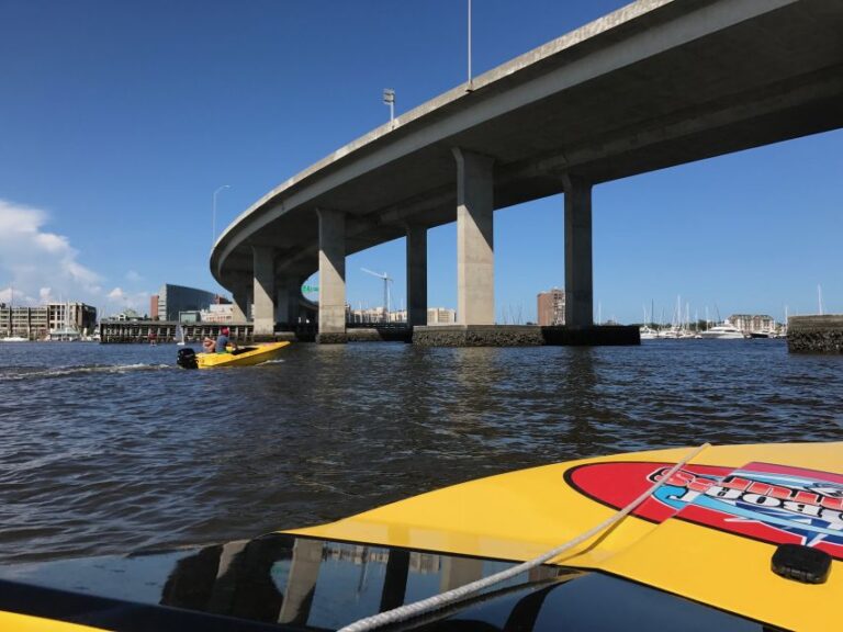 Charleston Harbor 2 Hour Speedboat Adventure Activity Overview