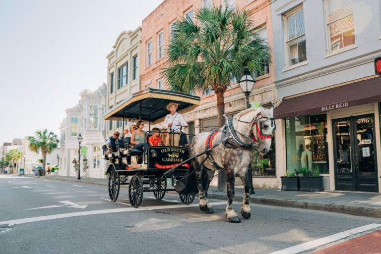 Charleston: Historical Downtown Tour By Horse Drawn Carriage Overview And Pricing