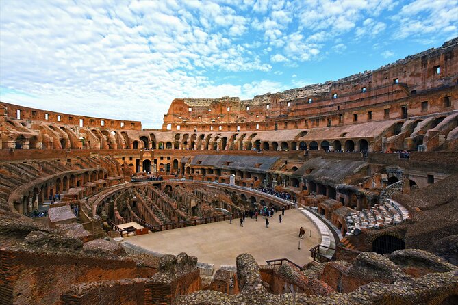 Colosseum Arena Floor Guided Group Tour With Roman Forum and Palatine Hill - Tour Overview