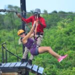 Combo: Zip Line, Cenote Blue Lagoon, Jungle River &waterfall Pool Overview