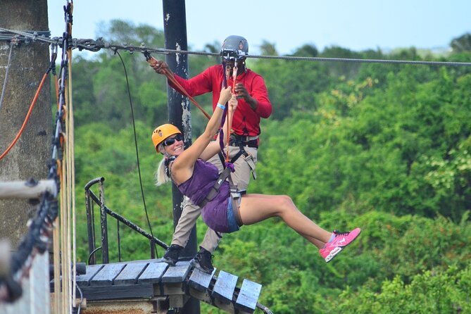 COMBO: Zip Line, Cenote Blue Lagoon, Jungle River &Waterfall Pool - Overview