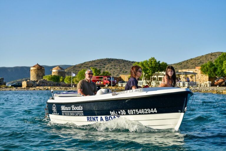 Crete: Be Your Own Captain And Explore The Mirabello Bay! Activity Overview