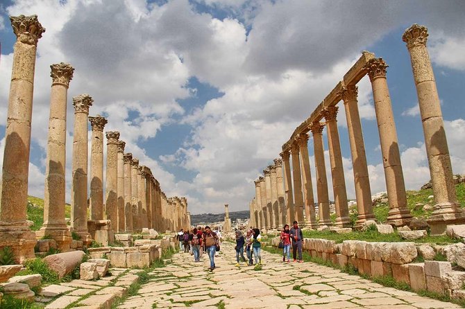 Day Tour to Jerash, Ajloun Castle and Dead Sea - Explore Roman Ruins at Jerash