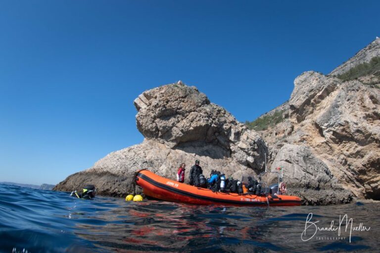 Double Scuba Dive On A Marine Reserve Diving Location