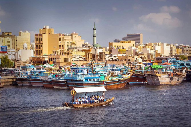 Dubai City Tour: Frame Tickets, Creek, Souks, Blue Mosque & Abra Architectural Marvels Of Dubai