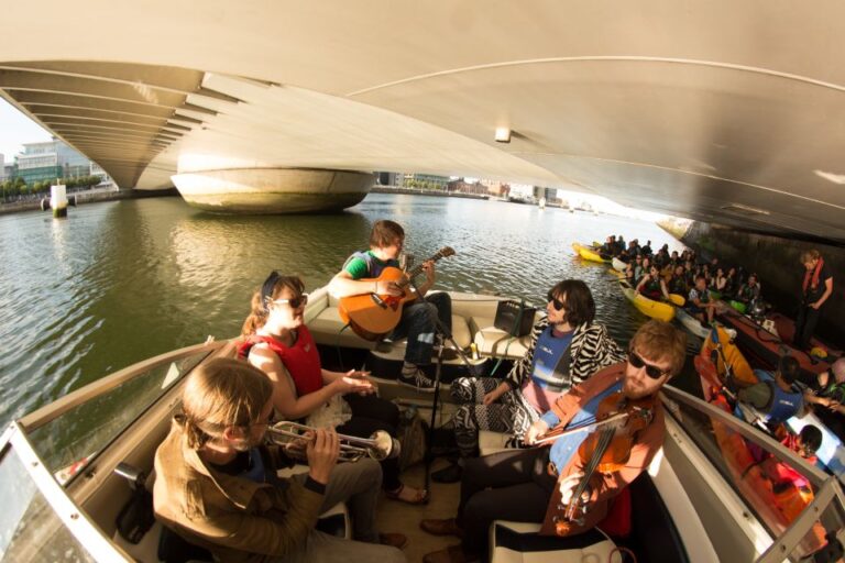 Dublin: Music Under The Bridges Kayaking Tour Tour Overview