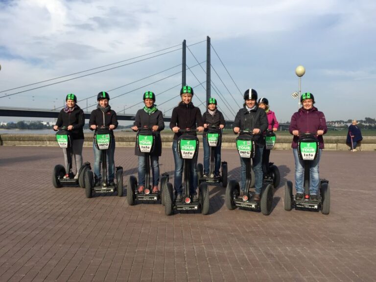 Düsseldorf: 2 Hour Segway Tour Along The Rhine Tour Highlights