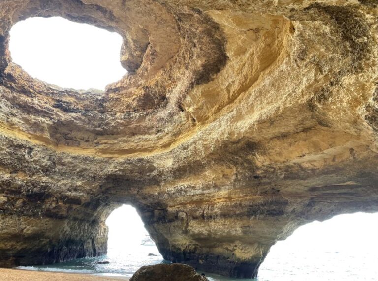 From Algarve: Benagil Cathedral Cave Kayak Tour Tour Overview