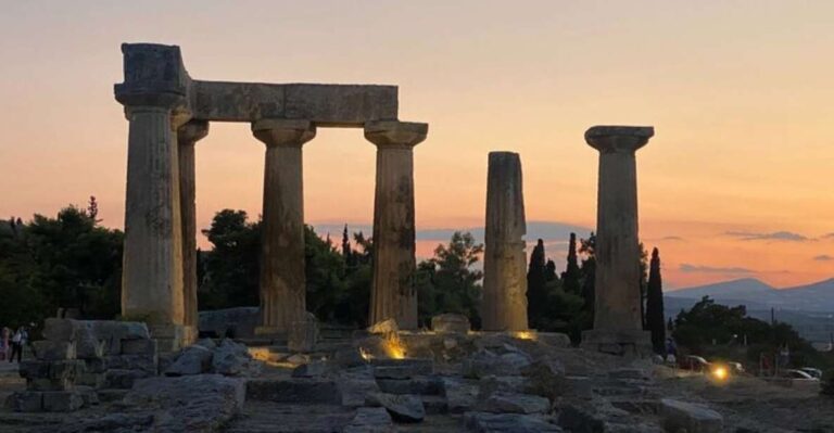 From Athens: Half Day Ancient Corinth Evening Private Tour Tour Overview And Pricing