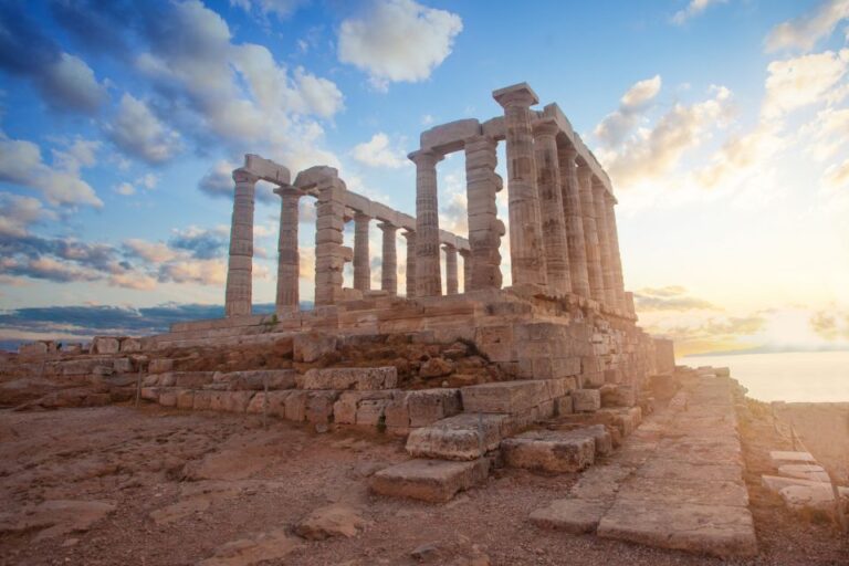 From Athens: Private Cape Sounion Sunset Tour With Transfer Tour Overview