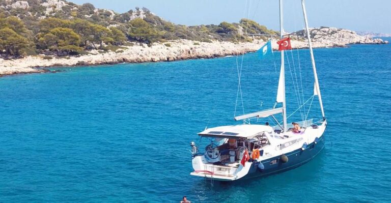 From Kas: Full Day Private Kas Islands Sailing Trip Trip Overview