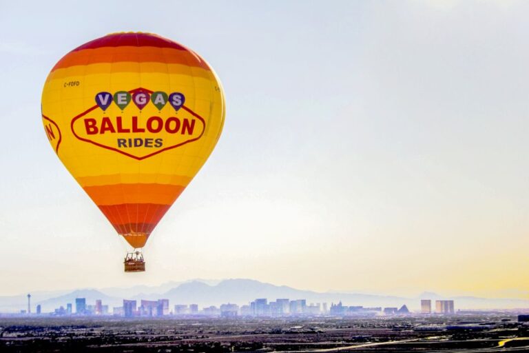 From Las Vegas: Mojave Desert Sunrise Hot Air Balloon Ride Activity Overview