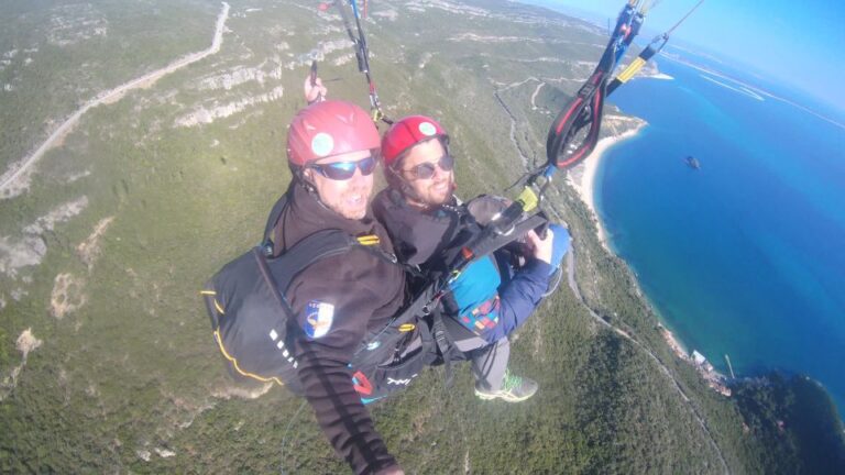 From Lisbon: Paragliding Flight With Transfers Overview Of The Experience