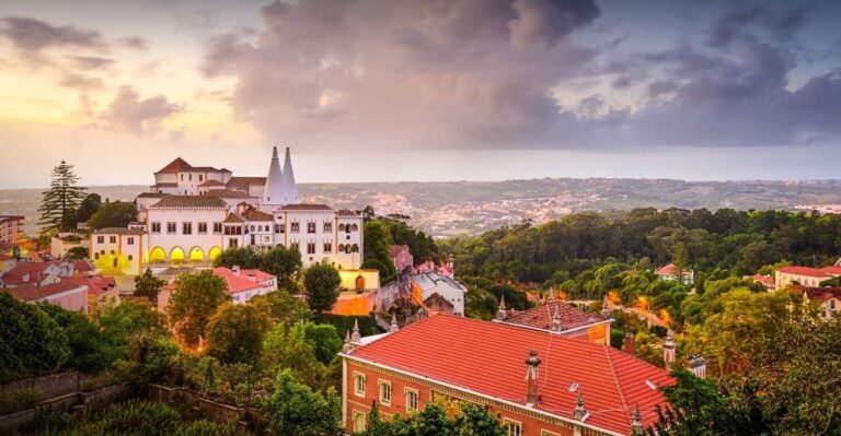 From Lisbon: Tour Sintra, Pena Palace, Regaleira And Cascais Tour Details