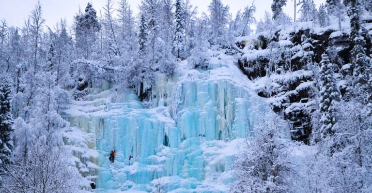 From Rovaniemi: Korouoma Canyon And Frozen Waterfalls Tour Tour Duration And Group Size