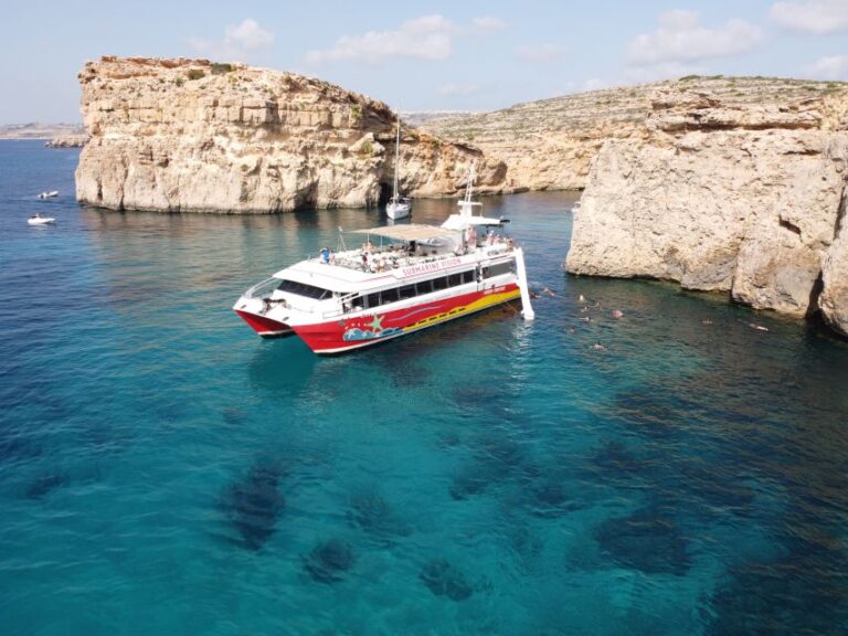 From Sliema: Gozo, Comino And The Blue Lagoon Day Cruise Cruise Overview