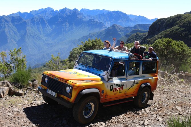 Full Day Open Roof 4x4 Unforgettable Northwest of Madeira - Inclusions