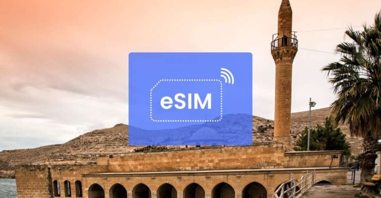 Gaziantep: Turkey (türkiye) / Europe Esim Roaming Mobile Data Product Details