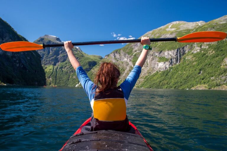 Geiranger: Guided Kayak Tour In Geiranger Fjord Overview Of The Guided Kayak Tour