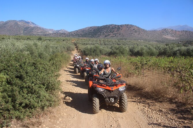 Half Day 55 Km Quad Safari Rethymno Crosscountry Experience Tour Description