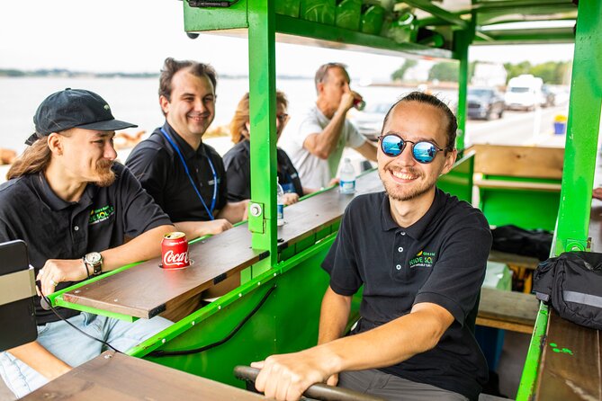 Halifax Pedal Pub Crawl Along the Waterfront on a Solar-Powered Pedal Bus! - Tour Overview