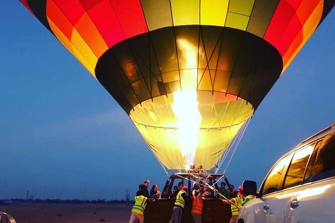 Hot Air Balloon Ride Over Dubai Desert Inlcuding Transfers - Overview of the Experience