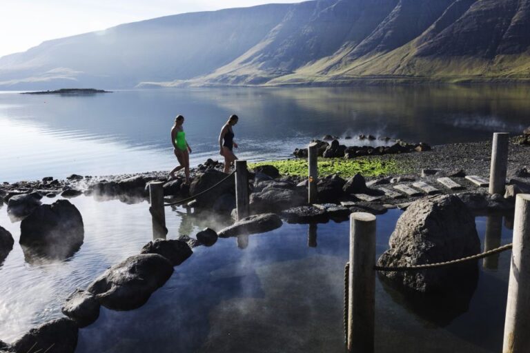 Hvammsvik Natural Hot Springs: Admission Ticket Location And Surroundings