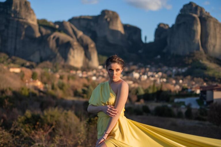 Kalabaka: Meteora Flying Dress Photoshoot Overview And Pricing