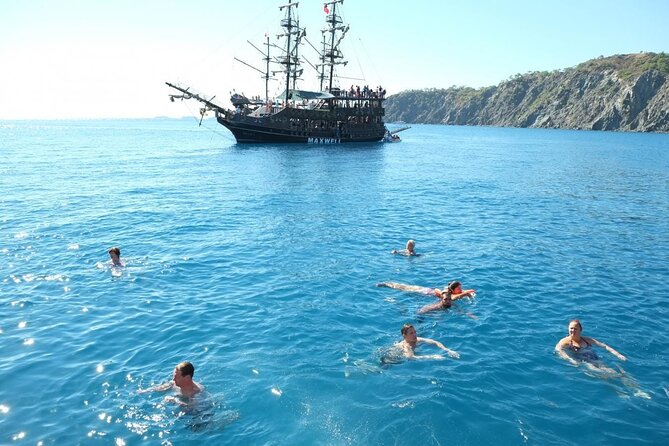 Kemer Pirate Boat Trip With Lunch & Free Hotel Transfer - Pickup Information