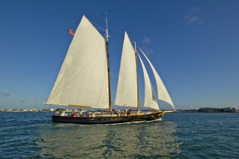 Key West: Schooner Sunset Sail With Food & Drinks Schooner America 2.0: Your Sunset Sail