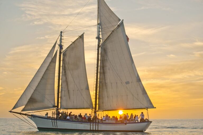 Key West: Windjammer Champagne Sunset Sail Activity Overview