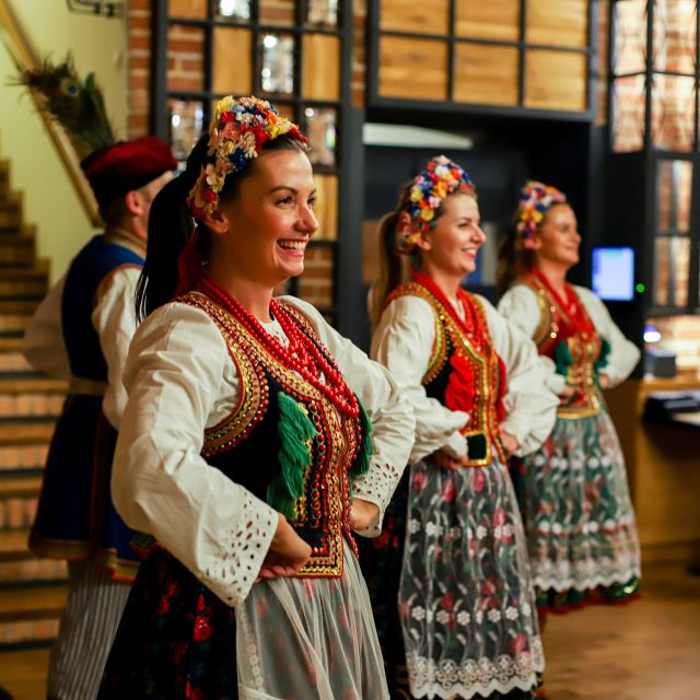 Krakow : Folk Show Dinner Drinking And Fun ! Book Now! Activity Overview