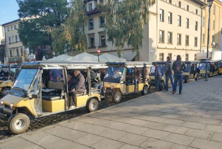 Krakow: Jewish Quarter And Ghetto Sightseeing Golf Cart Tour Tour Overview And Details