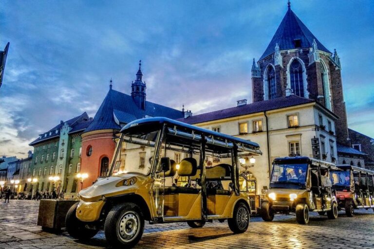 Krakow: Old Town, Kazimierz And Ghetto By Electric Golf Cart Tour Overview And Pricing